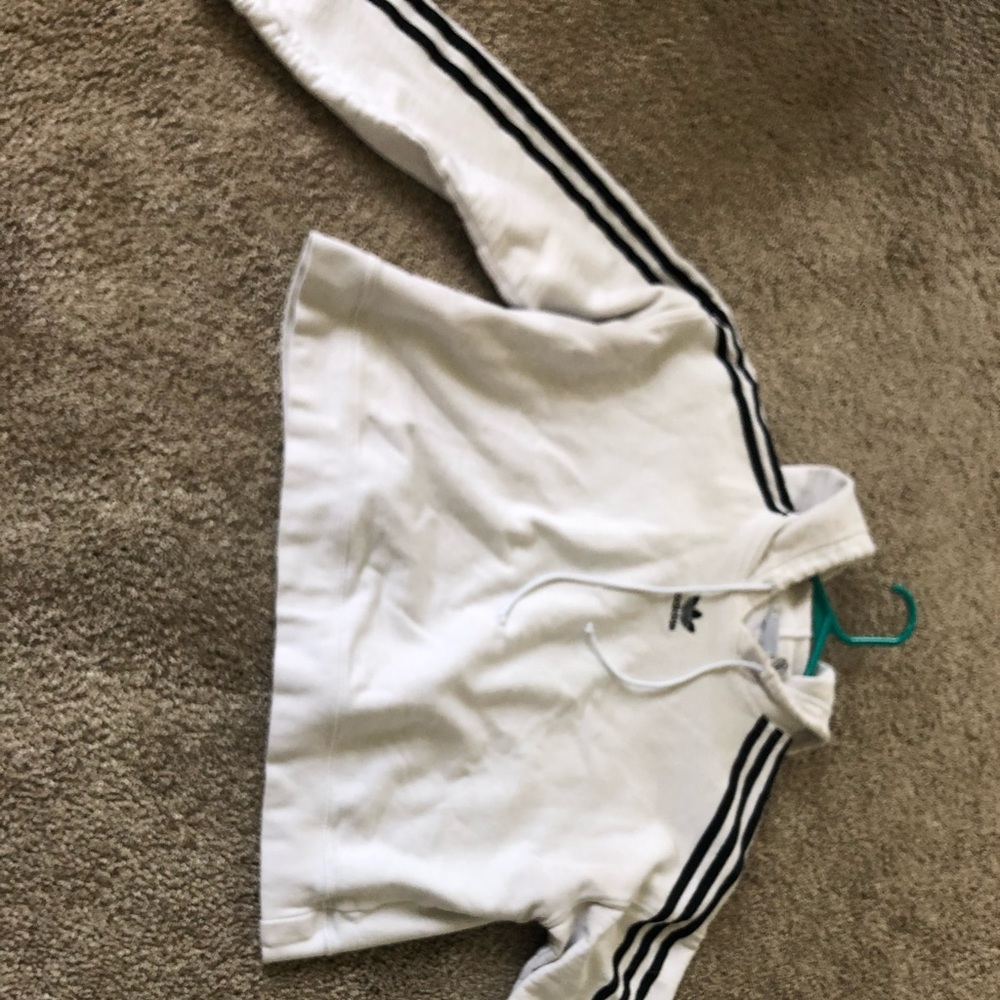 Adidas crop hoodie